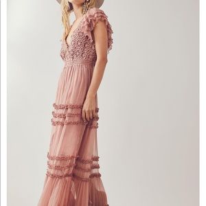Free People Waterlily Maxi “Latte” color